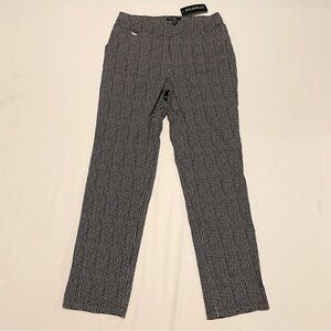 Picadilly Black and White Pants Womens Size 10